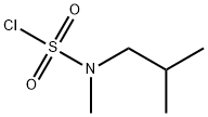 ISOBUTYL(METHYL)SULFAMOYL CHLORIDE Structure