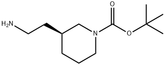 (S)-1-Boc-3-(2-Aminoethyl)-Piperidine Structure