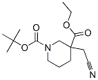 1-BOC-3-氰甲基-3-哌啶甲酸乙酯