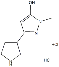 1-methyl-3-pyrrolidin-3-yl-1H-pyrazol-5-ol dihydrochloride