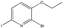 2-Bromo-3-ethoxy-6-iodopyridine Structure