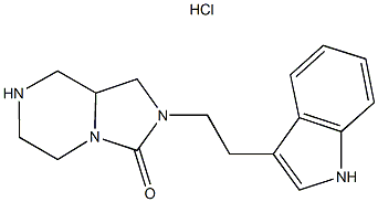  2-[2-(1H-Indol-3-yl)ethyl]hexahydroimidazo[1,5-a]pyrazin-3(2H)-one hydrochloride