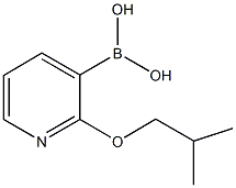 2-ISOBUTOXYPYRIDINE-3-BORONIC ACID, , 结构式