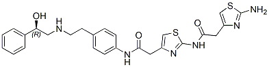 米拉贝隆杂质D,,结构式
