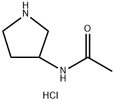 N-(3-Pyrrolidinyl)acetamide hydrochloride,1274919-31-1,结构式