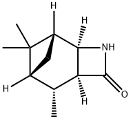 (1R,2R,5S,6R,7R)-6,8,8-三甲基-3-氮杂三环[5.1.1.0(2,5)]壬烷-4-酮, 1000304-34-6, 结构式
