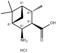 1000304-41-5 (1S,2S,3R,4S,5S)-2-AMINO-4,6,6-TRIMETHYLBICYCLO[3.1.1]HEPTANE-3-CARBOXYLIC ACID HYDROCHLORIDE