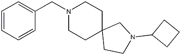 2,8-Diazaspiro[4.5]decane, 2-cyclobutyl-8-(phenylmethyl)- Structure