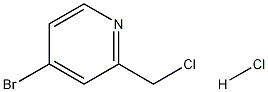 4-溴-2-氯甲基吡啶盐酸盐 结构式