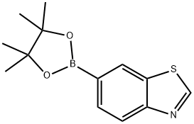 6-苯并噻唑频哪醇硼酸酯, 1002309-47-8, 结构式
