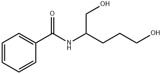N-(1,5-二羟基戊-2-基)苯甲酰胺 结构式