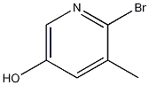 2-溴-5-羟基-3-甲基吡啶, 1003711-43-0, 结构式