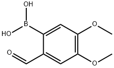 2-Formyl-4,5-dimethoxyphenylboronic acid Structure