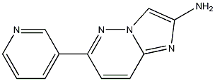 6-(pyridin-3-yl)imidazo[1,2-b]pyridazin-2-amine 结构式