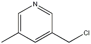 3-(クロロメチル)-5-メチルピリジン塩酸塩 化学構造式