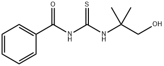 N-[[[1-Methyl-1-(hydroxymethyl)ethyl]amino]thiocarbonyl]benzamide|N-[[[1-甲基-1-(羟基甲基)乙基]氨基]硫羰基]苯甲酰胺