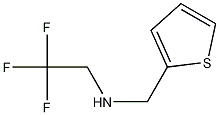 2,2,2-TRIFLUORO-1-THIOPHEN-2-YLMETHYL-ETHYLAMINE 化学構造式
