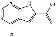 4-chloro-7H-pyrrolo[2,3-d]pyrimidine-6-carboxylic acid