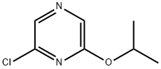 2-chloro-6-isopropoxypyrazine 化学構造式
