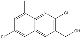 2,6-DICHLORO-8-METHYLQUINOLINE-3-METHANOL,1017403-79-0,结构式