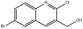 6-BROMO-2-CHLOROQUINOLINE-3-METHANOL,1017464-16-2,结构式