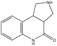 1,2,3,3A,5,9B-HEXAHYDRO-PYRROLO[3,4-C]QUINOLIN-4-ONE Structure