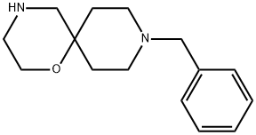 9-BENZYL-1-OXA-4,9-DIAZASPIRO[5.5]UNDECANE Struktur