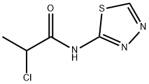 2-chloro-N-(1,3,4-thiadiazol-2-yl)propanamide