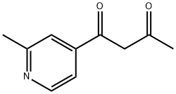 1-(2-Methyl-4-pyridinyl)-1,3-butanedione Structure