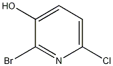 2-Bromo-6-chloro-3-hydroxypyridine Struktur