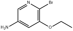 6-BROMO-5-ETHOXYPYRIDIN-3-YLAMINE Struktur