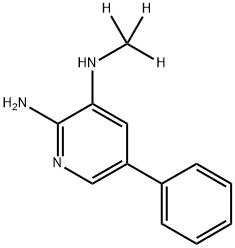 2-아미노-3-[(메틸-d3)아미노]-5-페닐피리딘