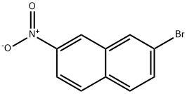 3-Bromo-7-nitronaphthalene Structure