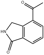 4-乙酰基异吲哚啉-1-酮,1021874-48-5,结构式