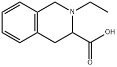 2-乙基-1,2,3,4-四氢异喹啉-3-甲酸,1022919-86-3,结构式