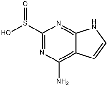 4-아미노-7H-피롤로[2,3-d]피리미딘-2-설핀산
