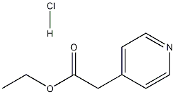 4-吡啶基乙酸乙酯盐酸盐, 102879-50-5, 结构式