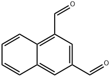 Naphthalene-1,3-dicarboxaldehyde Structure