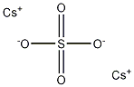 Cesium sulfate 结构式