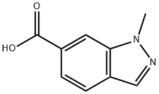 1-Methylindazole-6-carboxylic acid Structure