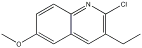 2-CHLORO-3-ETHYL-6-METHOXYQUINOLINE|2-氯-3-乙基-6-甲氧基喹啉