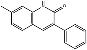 7-METHYL-3-PHENYL-2-QUINOLINOL Struktur