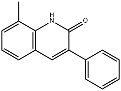 8-METHYL-3-PHENYL-2-QUINOLINOL Struktur