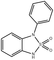 1-Phenyl-1,3-dihydro-2,1,3-benzothiadiazole 2,2-dioxide Struktur