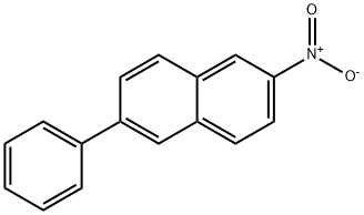 2-Nitro-6-phenylnaphthalene,103393-05-1,结构式