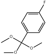 1-氟-4-三乙氧甲基苯,10345-73-0,结构式