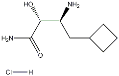 (2R,3S)-3-amino-4-cyclobutyl-2-hydroxybutanamide hydrochloride|(ALPHAR,BETAS)-BETA-氨基-ALPHA-羟基环丁烷丁酰胺盐酸盐