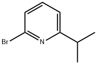2-ブロモ-6-イソプロピルピリジン 化学構造式