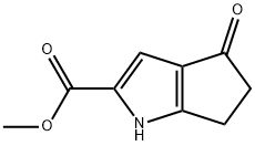 methyl 4-oxo-1,4,5,6-tetrahydrocyclopenta[b]pyrrole-2-carboxylate Structure