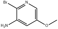 2-溴-5-甲氧基-吡啶-3-胺, 1043688-99-8, 结构式